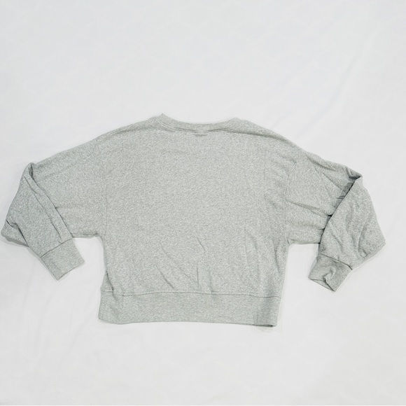 American Eagle Outfitters Grey Crewneck Logo Sweatshirt - Picture 7 of 7